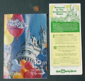 1981 Orlando Florida Walt Disney World Magic Kingdom Reiseführer & Broschüre Set--- - Bild 1 von 1