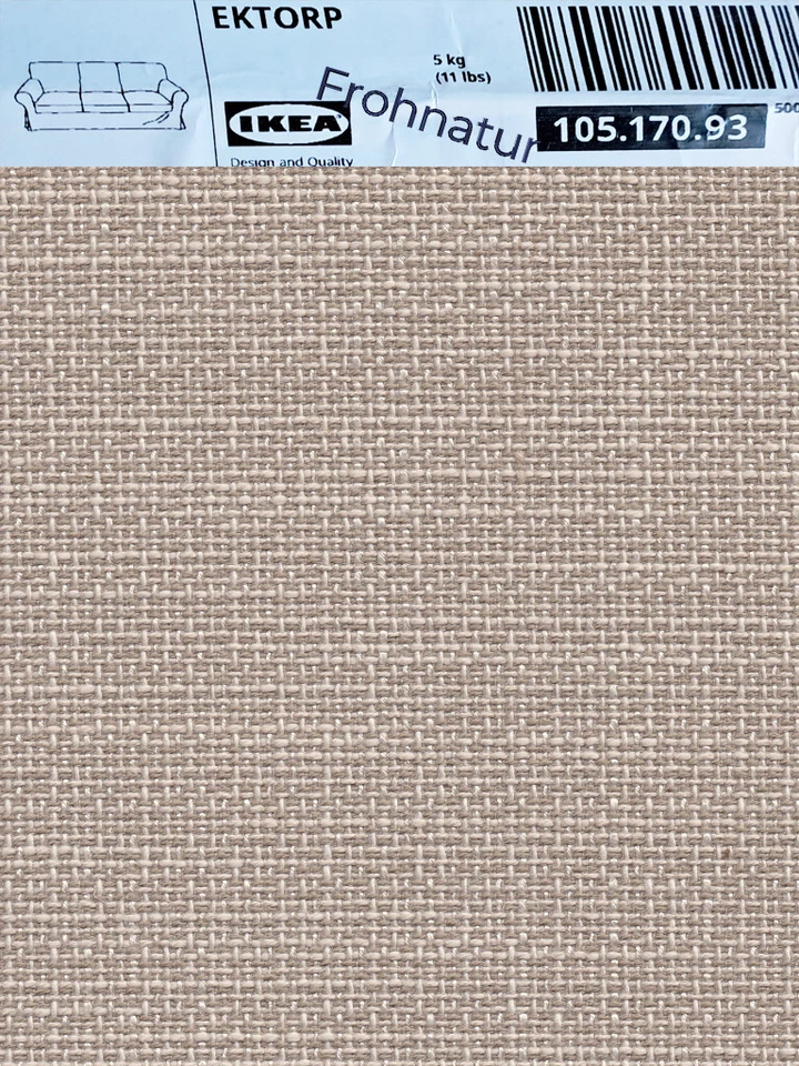 Ikea EKTORP Bezug für 3er Sofa Hillared beige 105.170.93 Wechselbezug NEU - Bild 1 von 1