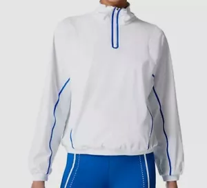 $138 Sweaty Betty Women's White Zero Gravity Run Half Zip Jacket Coat Size S - Picture 1 of 4