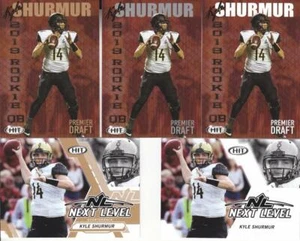 KYLE SHURMUR 2019 SAGE Premier Draft (5) Lot Base + Gold + Next Level VANDERBILT - Bild 1 von 1