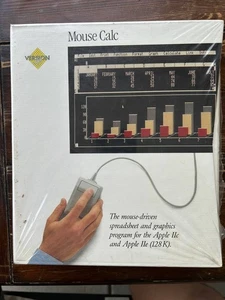 Mouse Calc for Apple IIc, Apple IIe (128K) Macintosh software. Version - Picture 1 of 20