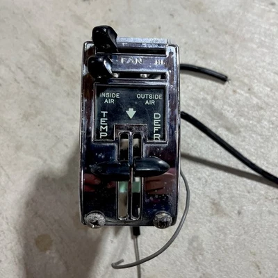 1955 55 56 57 58 59 Chevy Truck -  Deluxe Heater Dash Control Apache Camio  - Image 1 of 4