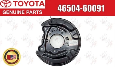 Conjunto de placa de freno de estacionamiento para pasajeros Toyota Lexus OEM LH 46504-60091 genuino Foto 1 de 4