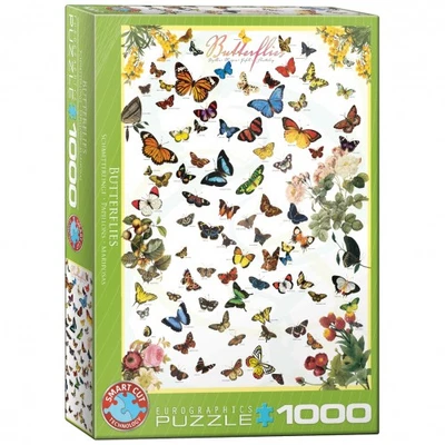 Puzzle - Butterflies - 1000 Pieces - Image 1 of 4