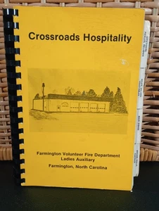 Farmington Volunteer Fire Dept Ladies Auxiliary Farmington, NC Cookbook 1983 - Picture 1 of 13