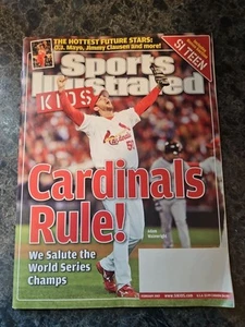 Sports Illustrated for Kids Magazine February 2007 Cardinals w/9 Card Sheet - Picture 1 of 7