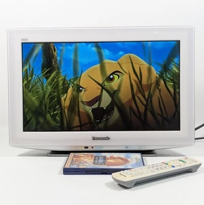 Panasonic Tx-L19D28BW Tv & Remote HDMI - Scart - Av- Retro Gaming - Sony Like - Picture 1 of 24