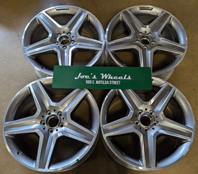 MERCEDES ML GLE CLASS Wheels Rims 20X 9"  SET OF FOUR OEM FACTORY ORIGINAL AMG - Image 1 of 4
