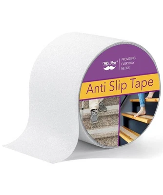 Mr. Pen- Anti Slip Tape, 4 Inch, 30 Feet, Grip Tape, Non Slip Stair Treads Non-S - Image 1 of 4
