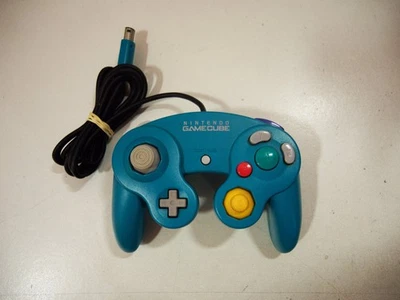 Manette officielle official controller pad Nintendo Gamecube emerald GC - Photo 1/4
