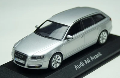 Audi A6 Avant 3.2 quattro C6 Bj. 2004-2008, silbermetallic, Minichamps M. 1:43 - Bild 1 von 4