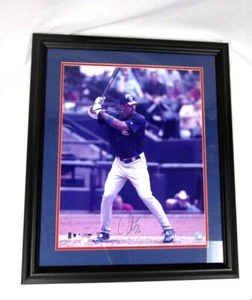 Chicago Cubs Derrek Lee Autograph 27.5 x 22.5 Frame Certificate of Authenticity - Picture 1 of 11