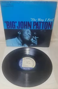 Big John Patton The Way I Feel Blue Note Mono 84174 - Picture 1 of 8