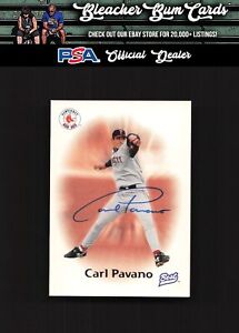 1998 Team Best NNO Carl Pavano Best Autographs
