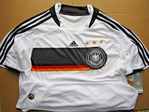 Adidas Fußball DFB Womens Shirt DAMEN XL NEU Trikot FOOTBALL EM 2008 3xWM STERN - Bild 1 von 3