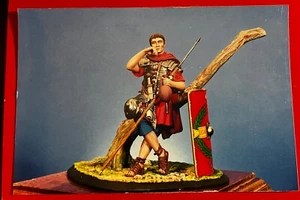 RÖMISCHE LEGIONÄR RUHEN 125AD 90MM ANDREA MINIATUREN WEISSMETALL - Bild 1 von 9