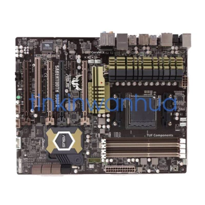 For ASUS SaberTooth 990FX Socket AM3+ DDR3 Motherboard Mainboard - Image 1 of 4