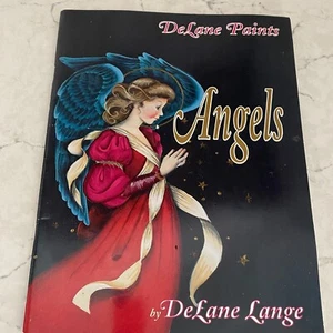 Angels by DeLane Lange 1993 DeLane Pinturas Tole Pintura Patrones Diseños Libro - Imagen 1 de 14