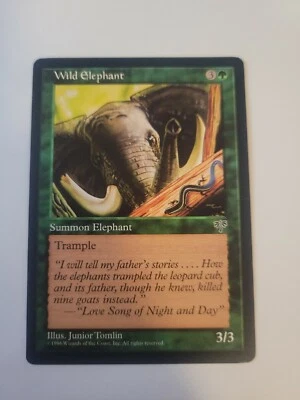 MTG Wild Elephant Mirage Regular Common Green - Image 1 of 4