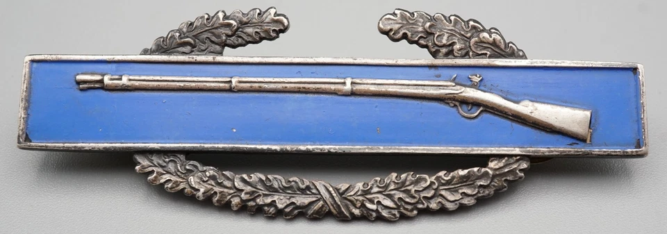 Вторая мировая война Стерлинговая армия CIB Боевой Пехотный Значок ХОРОШАЯ ФОРМА - Изображение 1 из 2