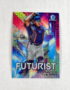 FRANCISCO ALVAREZ 2021 Bowman Chrome Futurist MEGA BOX MOJO SP RC INSERT! METS! - Picture 1 of 1