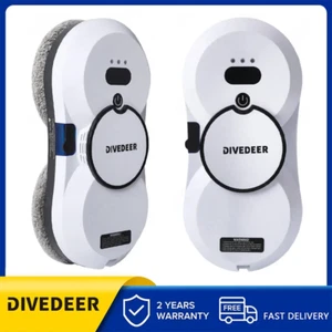 New DIVEDEER Window Cleaning Robot Auto Spray Smart Cleaner Fast Shipping - Picture 1 of 6