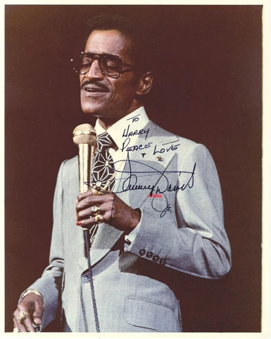 SAMMY DAVIS JR. - AUTOGRAPHED INSCRIBED PHOTOGRAPH Cover