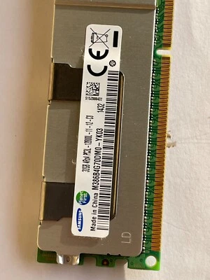 Samsung 32GB 4RX4 (PC3L-12800) M386B4G70DM0-YKO3 DIMM RAM Module - Image 1 of 2