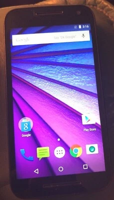 READ 1ST Motorola MOTO G 8GB X1541 (Unknown) GSM Fast Shipping Very Good Used - Image 1 of 2