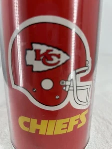 Vintage Kansas City CHIEFS TASSE 6,5" hoch THERMOSERV Becher rot weiß Kunststoff USA - Bild 1 von 10