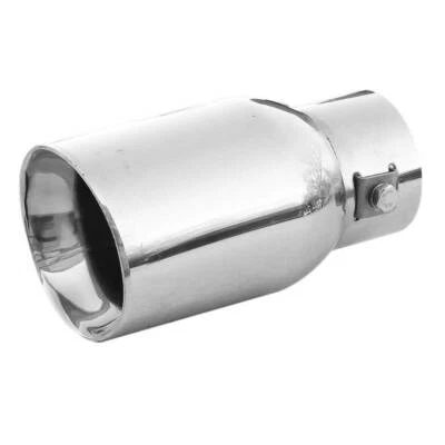 Exhaust Tip Trim Pipe Tail Muffler Chrome For Suzuki Grand Vitara Ignis Swift - Image 1 of 4
