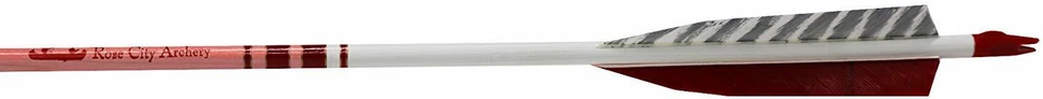 Flechas Rose City Archery Port Orford Cedar Hunter Elite con corte de escudo de 5" Fletc Foto 1 de 1