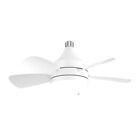 Low Noise Fan Lamp E27 Detachable Fan Leaf Celing Fan With Light For Bedroom