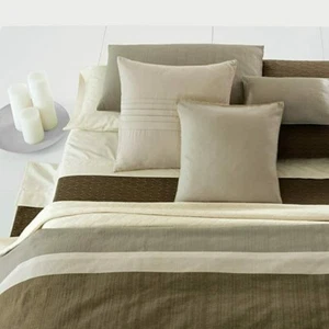 Calvin Klein Rio Laguna Rib Matelasse Brunette King Coverlet - Picture 1 of 7