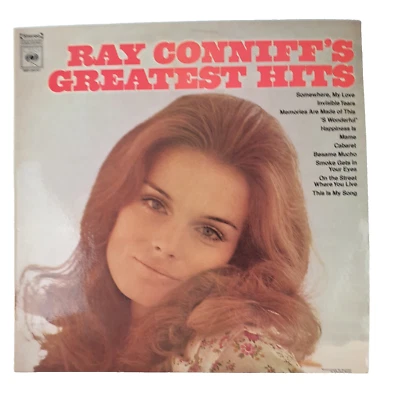Ray Conniff's Greatest Hits 33 RPM Vinyl LP Record, 1968, Jazz, Easy Listening - Image 1 of 4