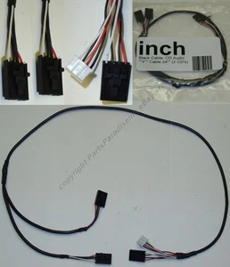 2 CDROM Audio Cable,CD/DVD-Sound Card,2way Y Splitter - Picture 1 of 1