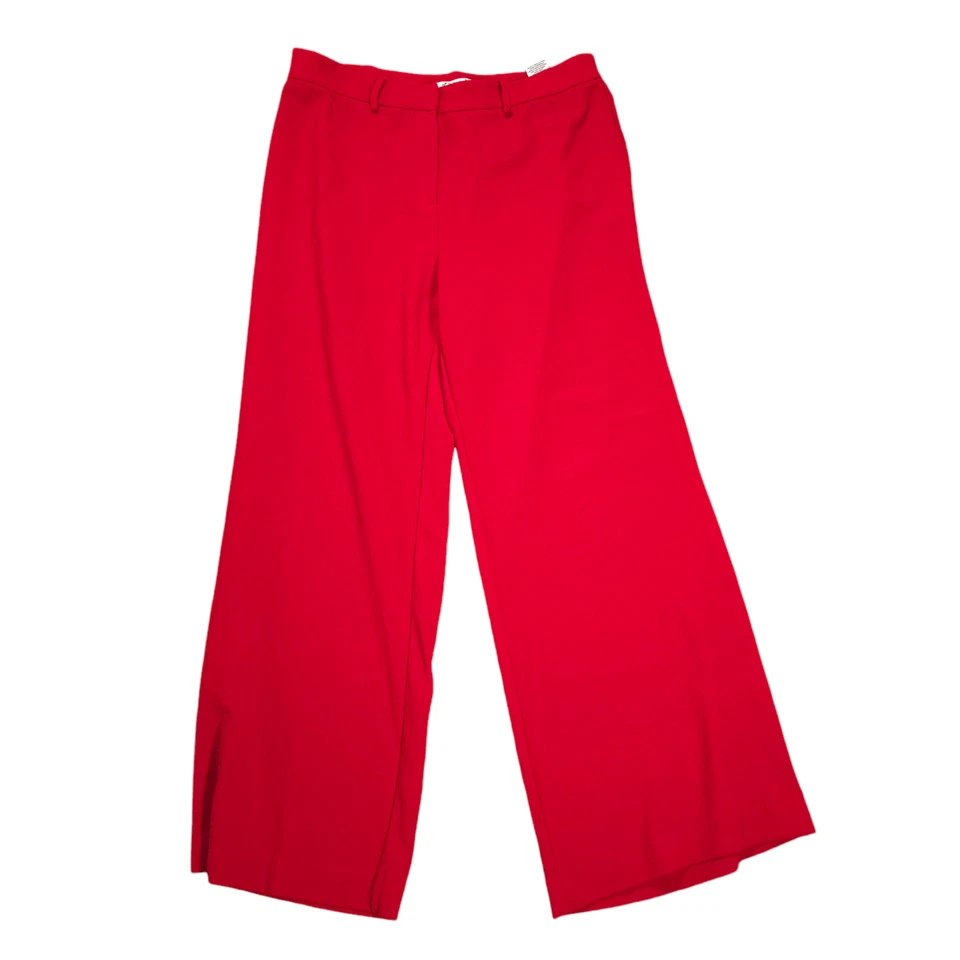Pantalones de vestir acampanados Nanette Nanette Lepore pierna ancha para mujer talla 14 carrera oficina Foto 1 de 4