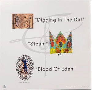 Peter Gabriel USA Album Cover Promo 12x12 flaches doppelseitiges Poster - Bild 1 von 3