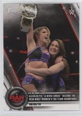 2020 Topps WWE Women's Division RAW Alexa Bliss Nikki Cross #59 - Image 1 of 2