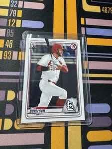 2020 Bowman Draft #BD-45 Alec Burleson - Picture 1 of 2