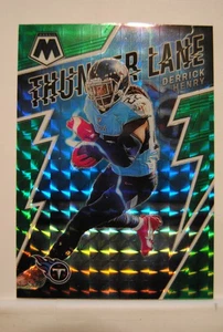 2022 Panini Mosaic: Derrick Henry #TL-2 Thunder Lane Green Mosaic - Picture 1 of 2
