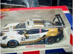 Spark 1:18 Porsche 911 gt3 cup 42# 2024 992 Resin Model Car Diecast Gifts white - Picture 1 of 7