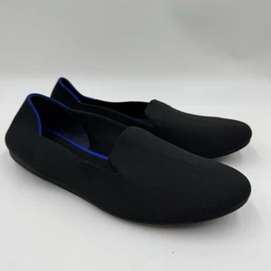Rothy's The Round Ballet Flat Slip-On Comfortable Black Size 8.5 - Picture 1 of 8