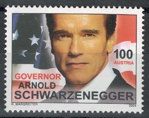 ÖSTERREICH 2004 Arnold Schwarzenegger postfrisch ** - Bild 1 von 1