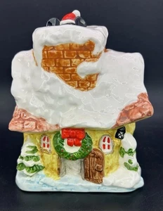 Caja de música vintage de Navidad Schmid House Mickey toca “Jingle Bells” de Disney BN24 - Imagen 1 de 6