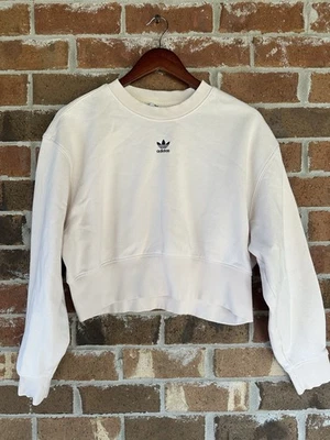 Moletom Adidas Cream Crop Top XXS - Imagem 1 de 4