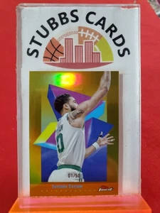 2024-25 Topps Finest Basketball Jayson Tatum GOLD 01/50 #6 - Picture 1 of 2