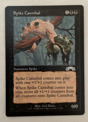 1x Spike Cannibal Exodus MTG Magic the Gathering LP/NM - Image 1 of 2