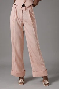 Coast Peach Wide Leg Trousers Womens Occasion Trousers - Picture 1 of 5