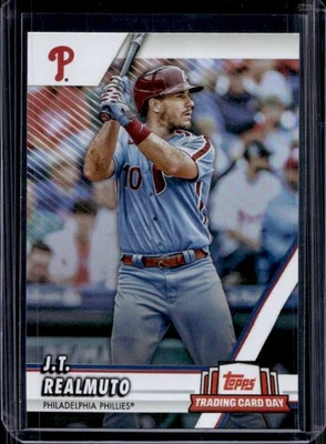 2024 Topps Trading Card Day J.T. Realmuto #PHI-5 Phillies - Image 1 of 2